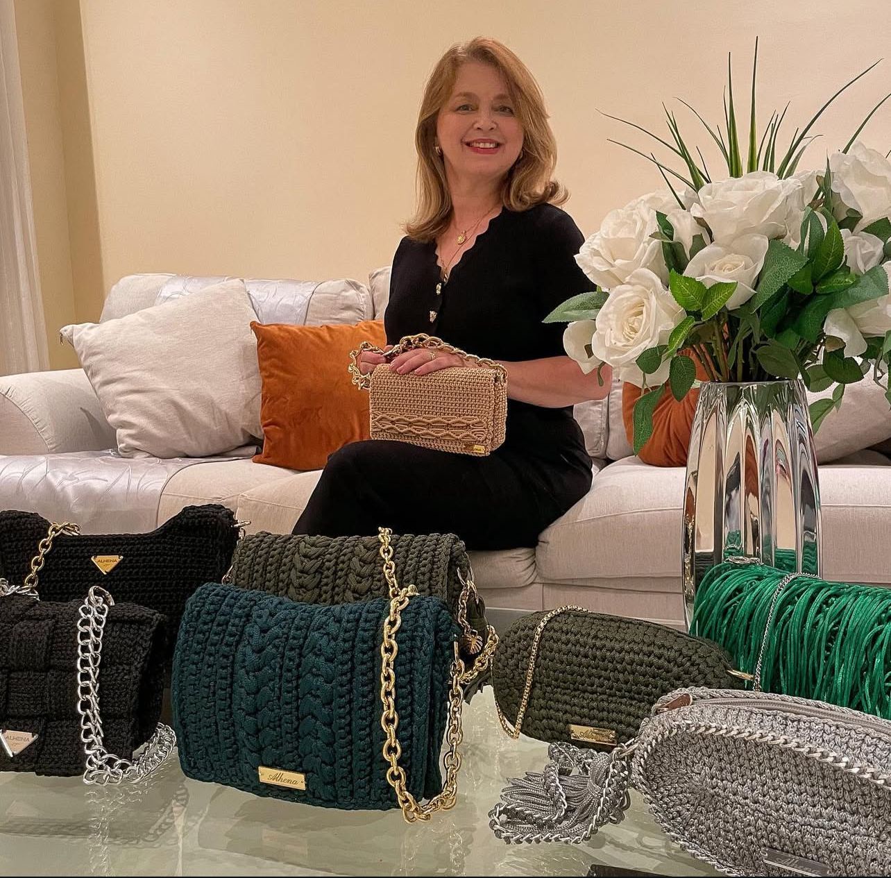 Foto da criadora Alda Helena.